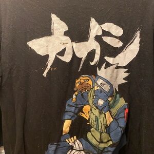 Hot Topic Black Naruto Tshirt Sz Lg